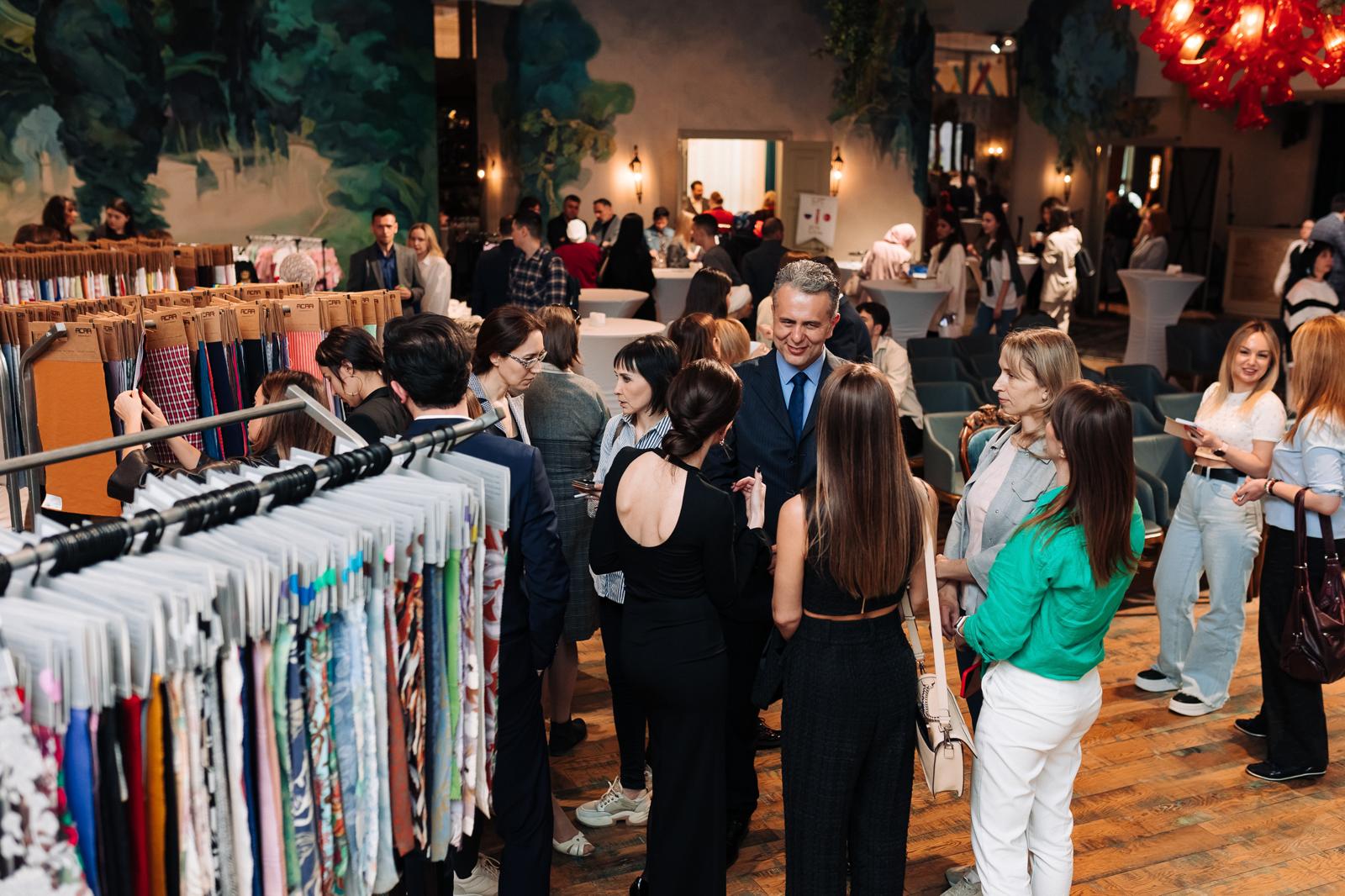 Kazan-Rusya Türk tekstilciler lansmanında organizasyona ev sahipliği yaptık.